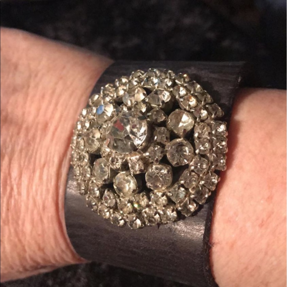 Antique Broach Bracelet